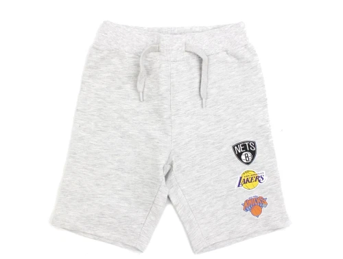 Name It light grey melange sweatshorts NBA
